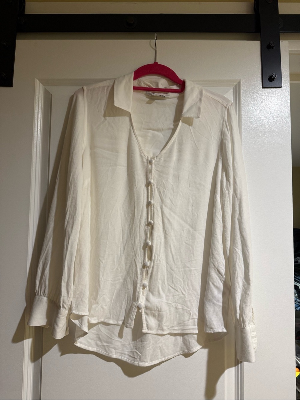 Liverpool White Button Up Blouse